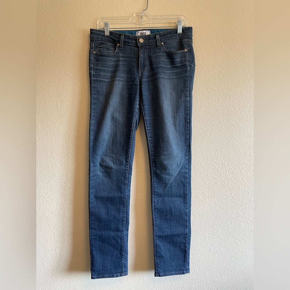 Paige Denim Skyline Skinny Jeans - Size 19, Jenna wash